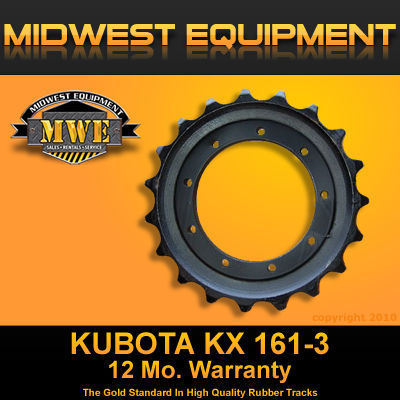 New kubota KX161-3 excavator sprocket - free s&h