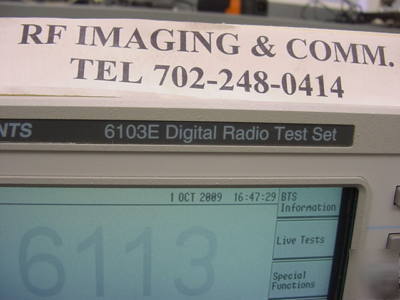 Raycal/ifr/aeroflex 6113E gsm base station tester