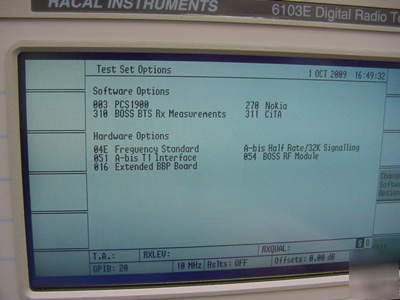 Raycal/ifr/aeroflex 6113E gsm base station tester