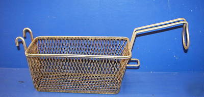 Restaurant set front hook,handle fryer baskets 10X4X5