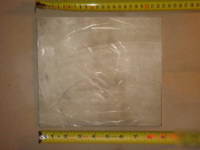 Titanium sheet plate 22 cm x 20 cm 3 mm thick
