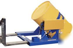 Vestil fork mounted drum carrier/rotator dcr-205-8