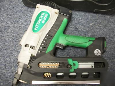 Hitachi 90 gr framing nailer. 