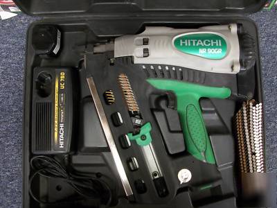 Hitachi 90 gr framing nailer. 