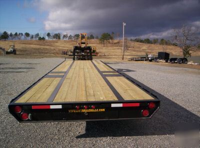New '10 gooseneck equipment trailer 45' straight deck