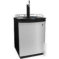 New danby DKC645BLS full size kegerator beer dispenser