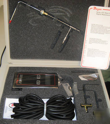 New dwyer digital manometer series 475, mark iii, case