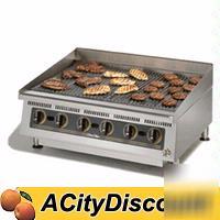 New star star ultra-max 60IN radiant gas char-broiler
