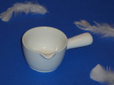 Porcelain crucibles 60ML laboratory lab glass **rare**