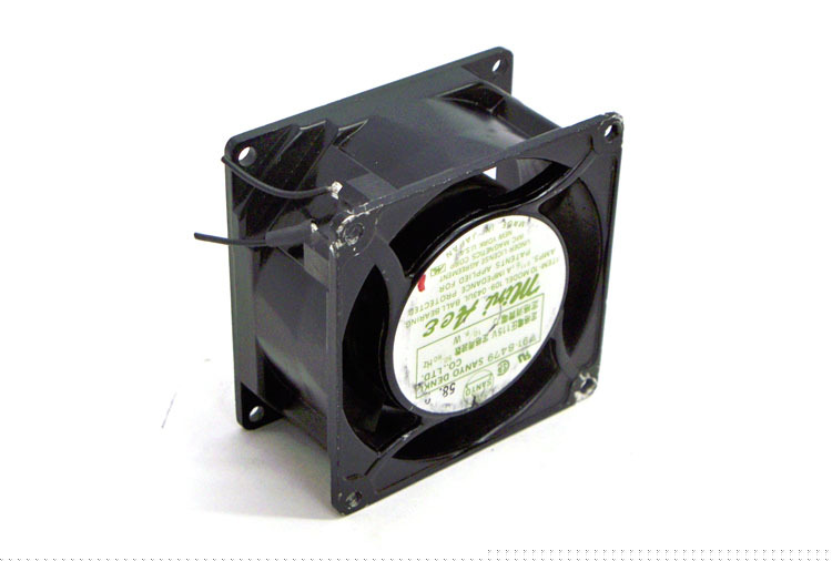 Sanyo denki 109-43UL mini-ace 80X80MM axial fan 115V