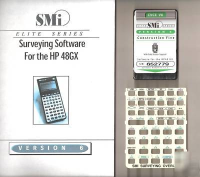 Smi cvce V6 construction 5 card for hp 48GX calculator