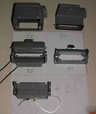 T&b harting han industrial automation connectors A16