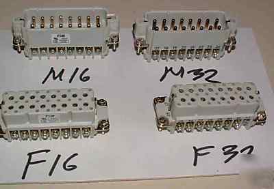 T&b harting han industrial automation connectors A16