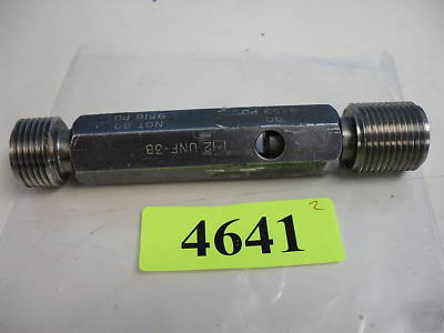 The pipe machinery 1-12 unf-3B #4641