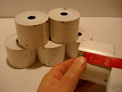 Thermal printer register receipt paper