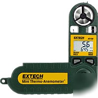 New extech mini thermo-anemometer & humidity meter 