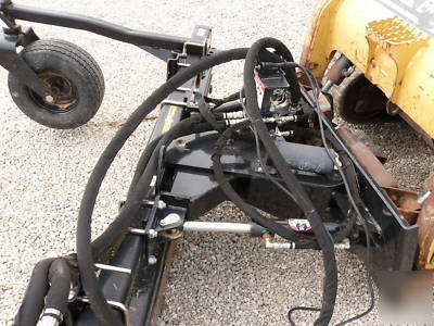 New harley power rake MX8 skidsteer 2010 excellent