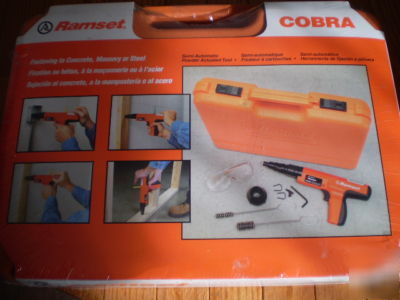 New ramset cobra .27 caliber semi-automatic tool brand 