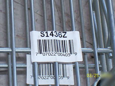 Nexel poly-z brite wire shelving 14