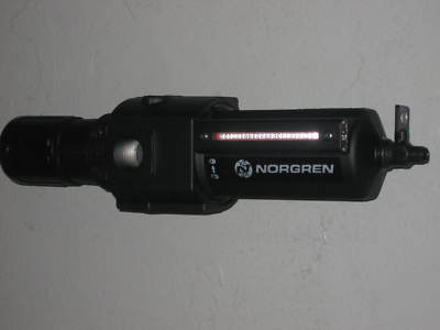 Norgren excelon 74 filter-regulator 1/2PTF manual drain