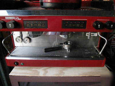 Reneka plus 2 head espresso machine & grinder