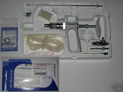 Self-refilling syringe, lab 2ML wheaton socorex ?