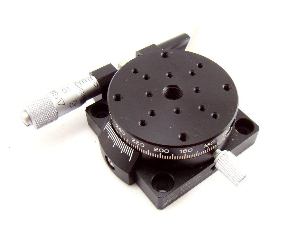Suruga seiki rotary stage optic positioner