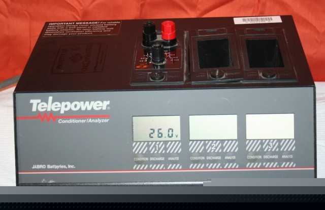 Telepower jabro battery conditioner / analyzer TP3603QC