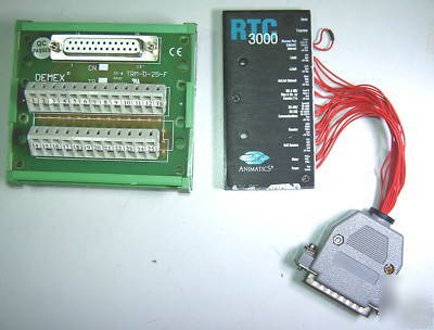 Animatics motion controler RTC3000 with demex