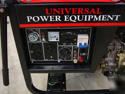 Diesel powered 5.5 kw electric remote start generator