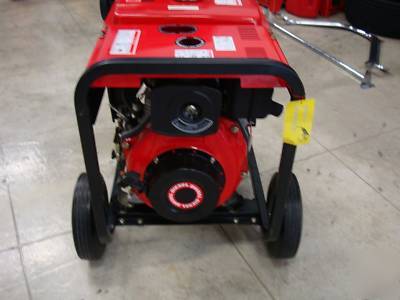Diesel powered 5.5 kw electric remote start generator