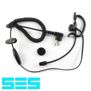1035# 2 pin ptt earpiece motorola radio adjustable mic