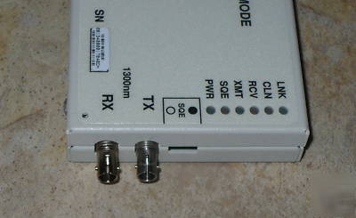 Cabletron fot-F3 fiber optic transceiver with lanview 