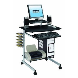 Compact laptop computer desk ( black color)