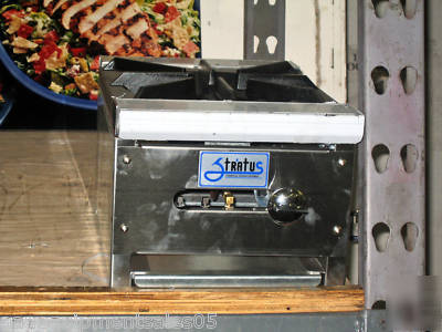 Hot-plate single 1 burner stratus nsf aga counter top