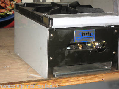 Hot-plate single 1 burner stratus nsf aga counter top