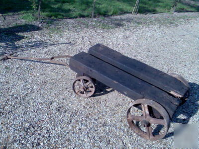 Stationary engine original trolley