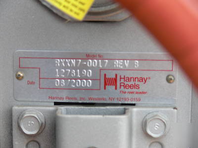 Strahman spring rewind hose (hannay) reels/spray nozzle