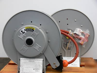 Strahman spring rewind hose (hannay) reels/spray nozzle