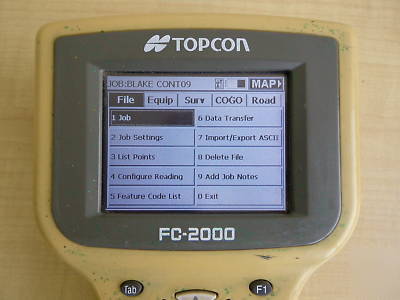 Topcon gpt-8205A robotic total station kit