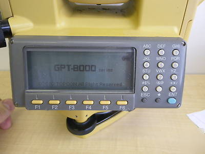 Topcon gpt-8205A robotic total station kit