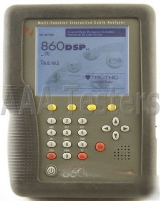 Trilithic 860DSPI multi function cable analyzer dsp exc