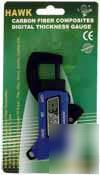 Hawk carbon fiber digital thickness gauge #h-TM15005