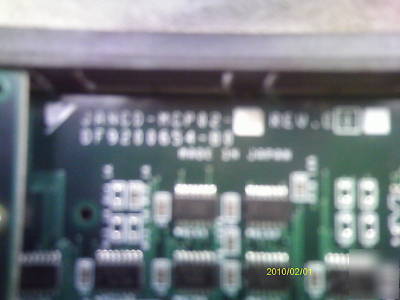Jancd-MCP02-1 rev c yaskawa cnc movement control board