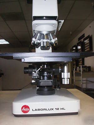 Leitz labor lux 12 hl inspection microscope 