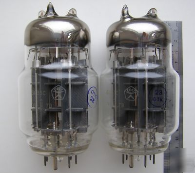 New rare 6C33C = 6S33S ussr audiophile tubes lot of 2