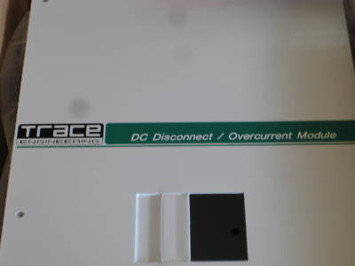 Nib b trace DC175 breaker box and extra dc breaker sale