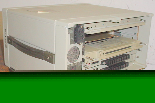 Fluke helios i computer front end w/2 cards working
