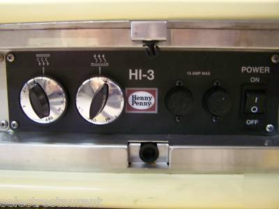 Henny penny HI3 heated display case merchandiser warmer