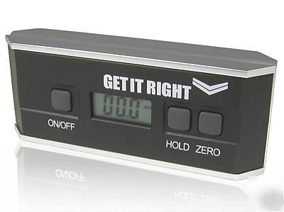 Inclinometer digital protractor angle finder gauge